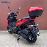 EPA DOT Support Model YB150T-7 150CC/200CC air Cooled Engien Max Speed 85km/h Front Rear Disc Brake Gas Moped with the Trunk