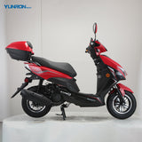 Flash Red 50QT 50CC EFI Gasoline Scooter 45KM/H Petrol Motorcycle Mopeds Made in Chinese Factories